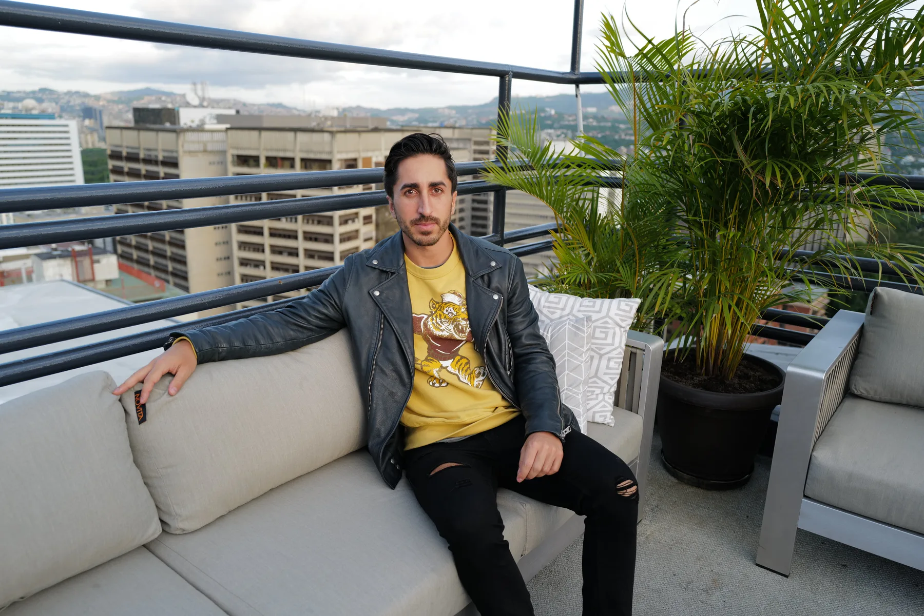 Rooftop lounge