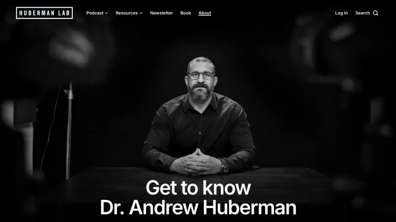 Dr. Andrew Huberman