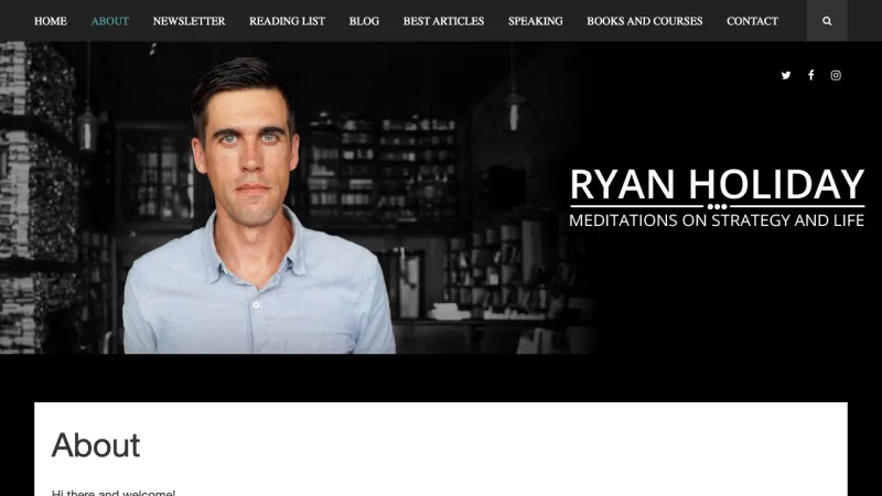 Ryan Holiday