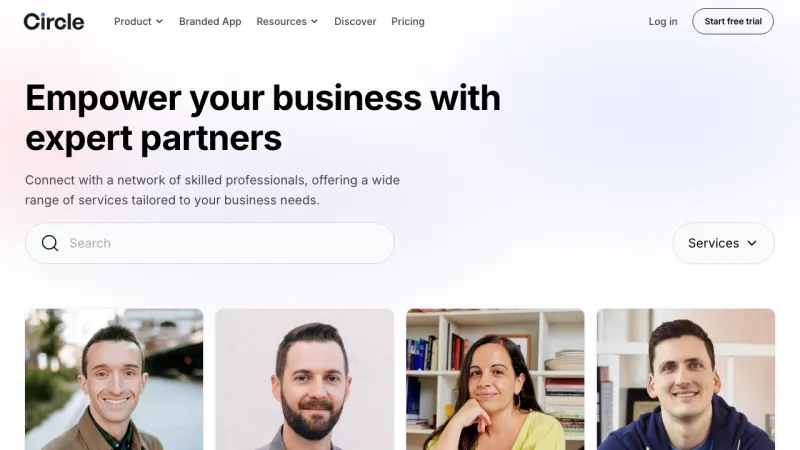 Circle Affiliate Partner Page