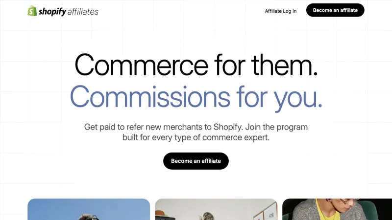 Shopify - Affiliate Program