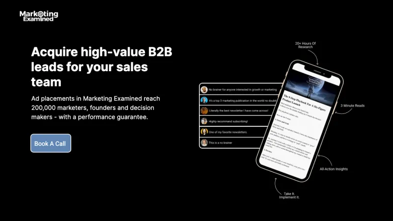 Marketing Examined