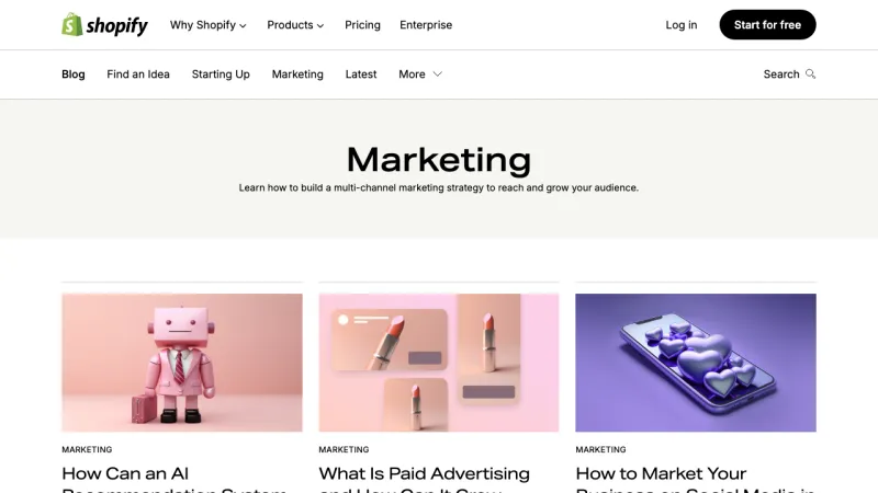 Shopify - Category Page