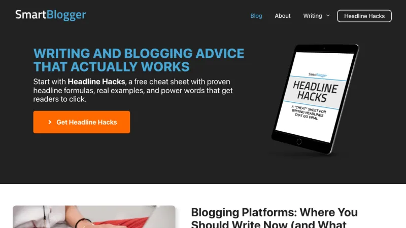 Smart Blogger - Blog Page