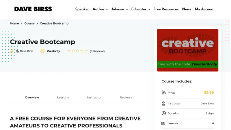 5-Day Creative Bootcamp