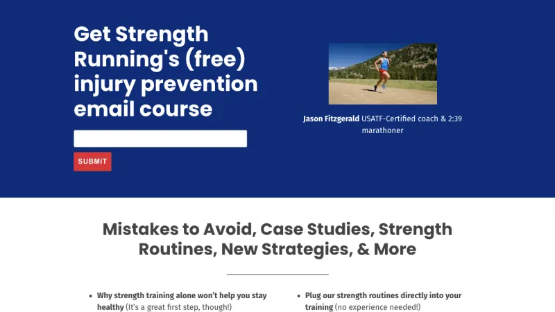Injury Prevention for Runners