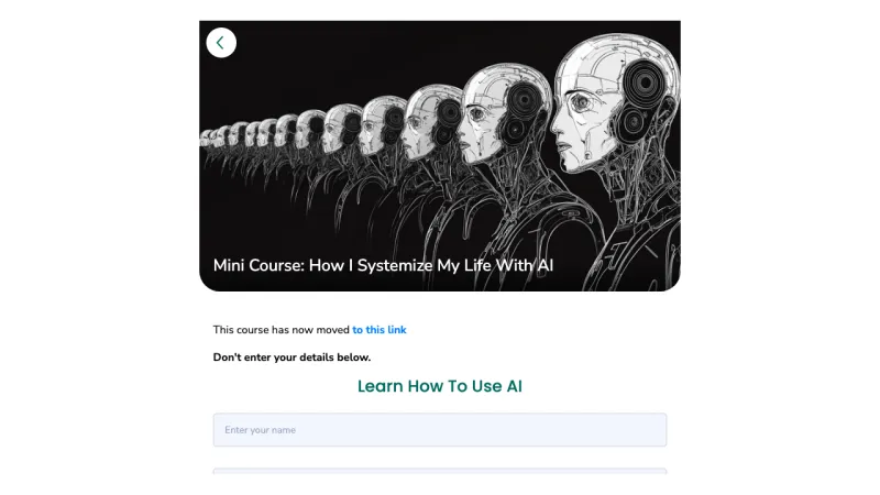 Mini Course: How I Systemize My Life With AI