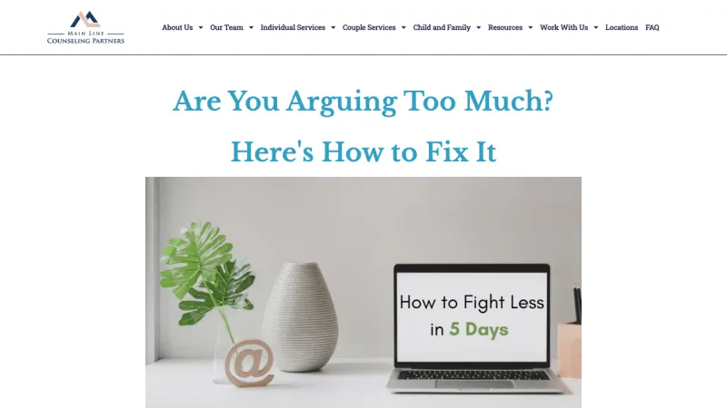 Stop Fighting With Your Partner - 5-day email course