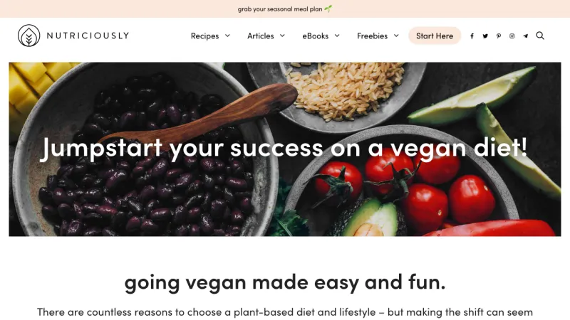 Vegan Email Course