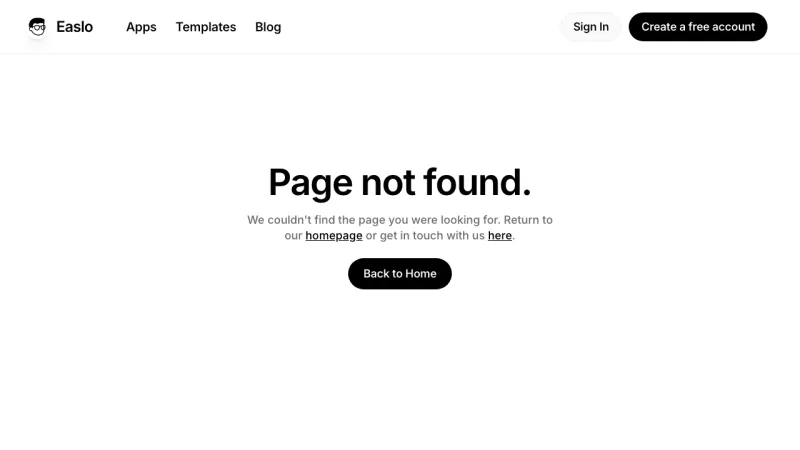 Easlo FAQ Page