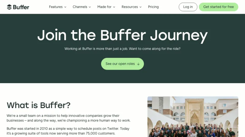 Buffer Careers Page