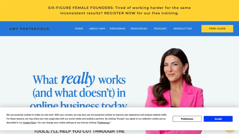 Amy Porterfield - Home Page