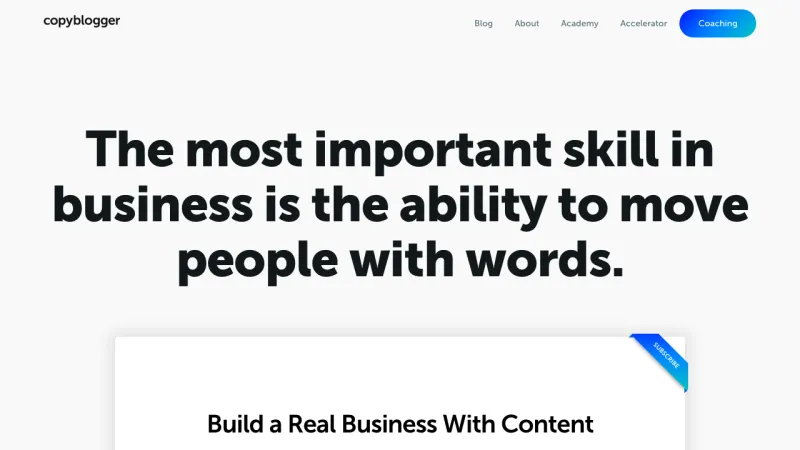 Copyblogger - Home Page