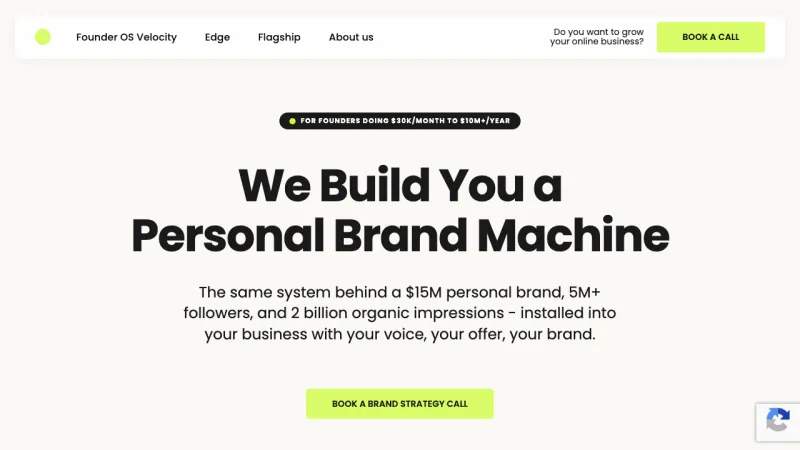 Founder OS - Home Page