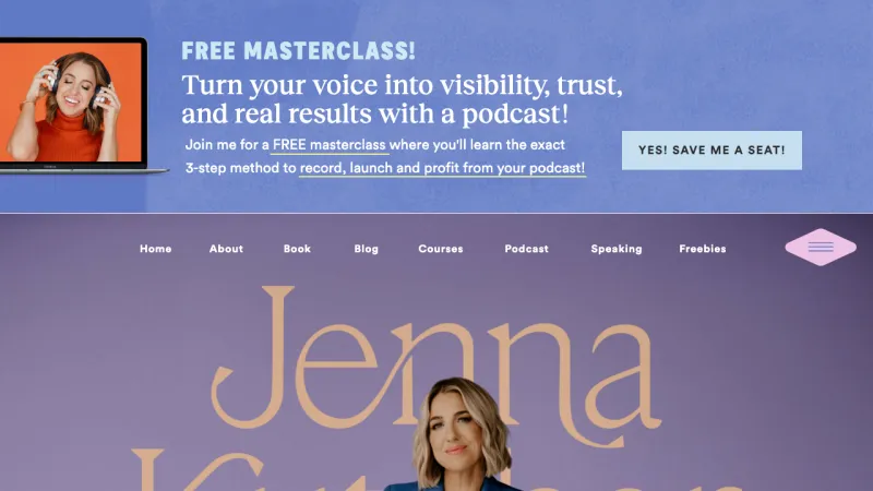 Jenna Kutcher - Home Page