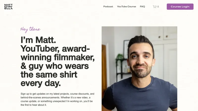 Matt D’Avella - Home Page
