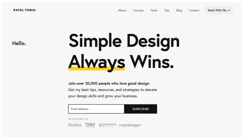 Rafal Tomal - Home Page