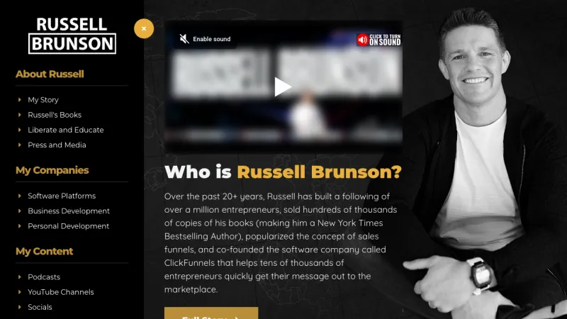 Russell Brunson - Home Page