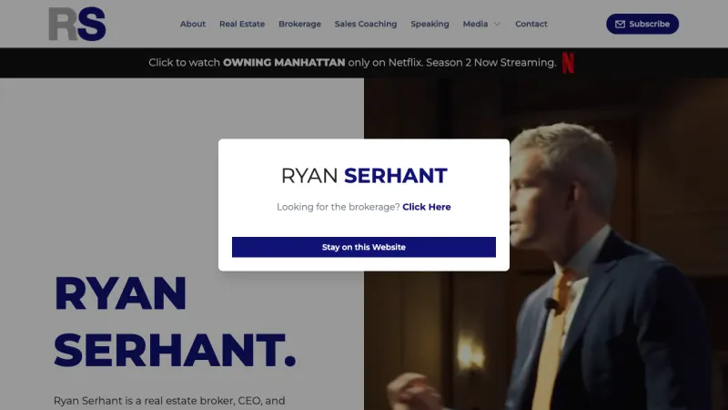 Ryan Serhant - Home Page