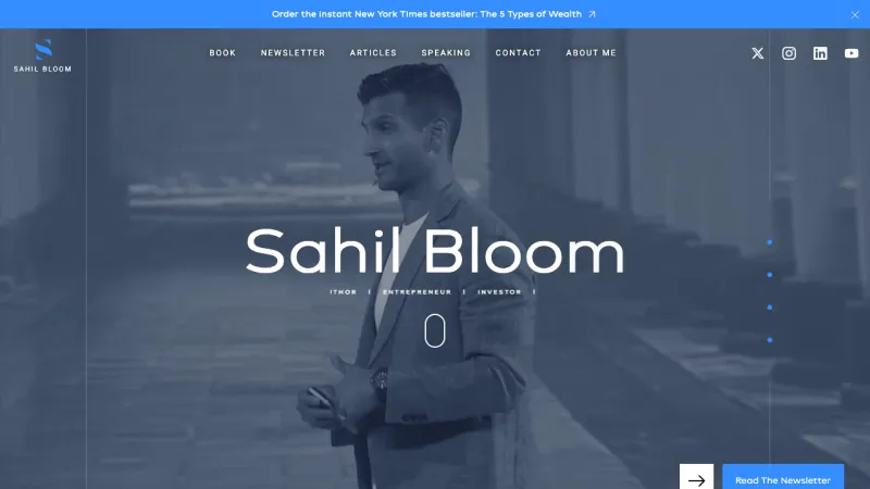 Sahil Bloom - Home Page