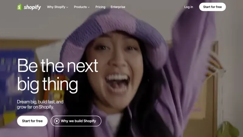 Shopify - Home Page