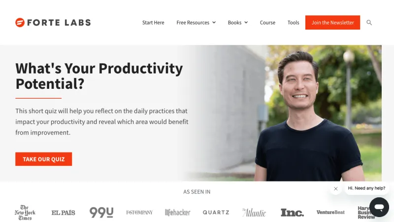 Tiago Forte - Forte Labs - Home Page