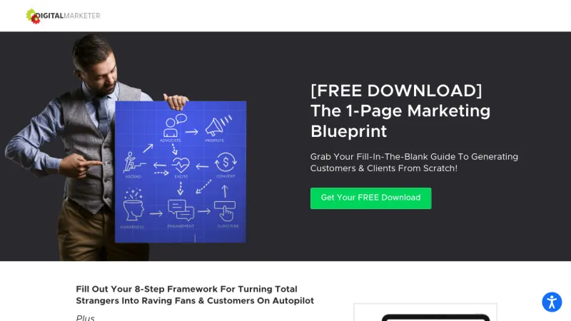 Digital Marketer: 1-Page Marketing Blueprint