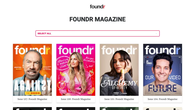 Foundr Free Magazine Funnel