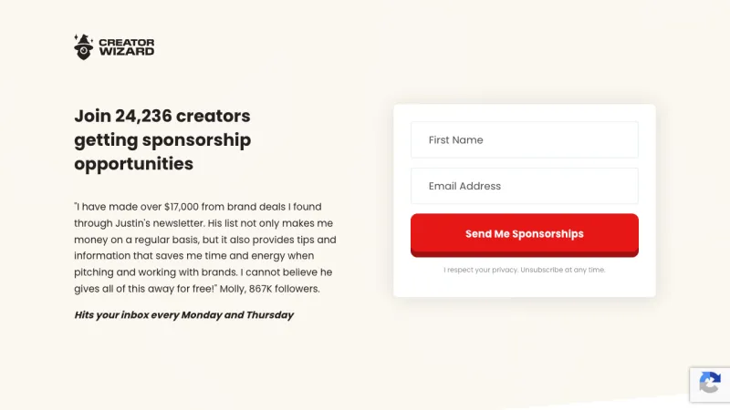 Creator Wizard