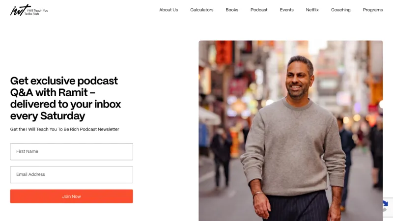 I Will Teach You To Be Rich Podcast Newsletter