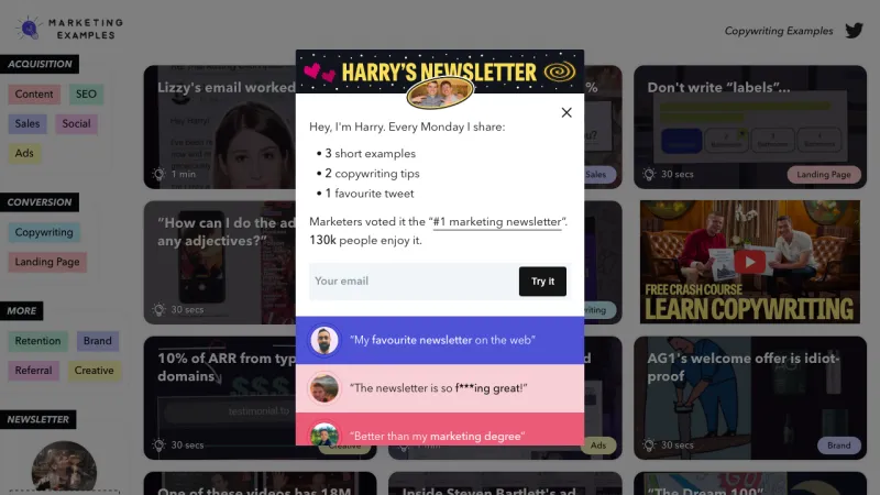 Marketing Examples