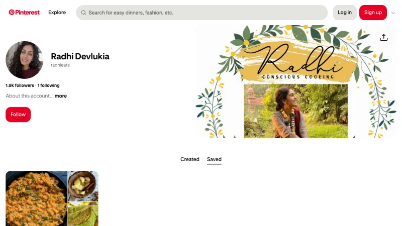Radhi Devlukia - Pinterest Examples