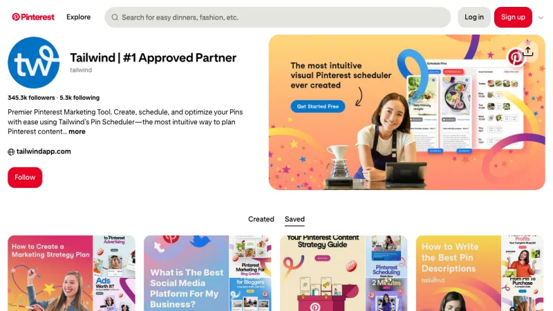 Tailwind - Pinterest Examples