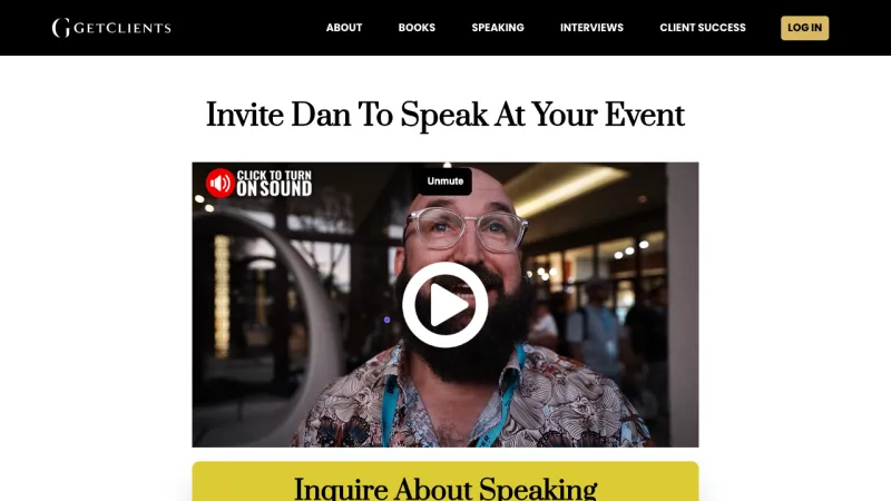Dan Henry – GetClients.com – Speaking Page