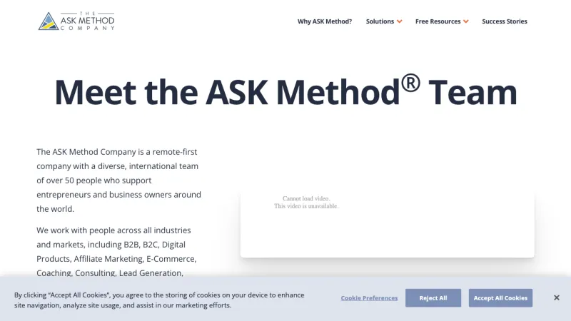 ASK Method Team Page