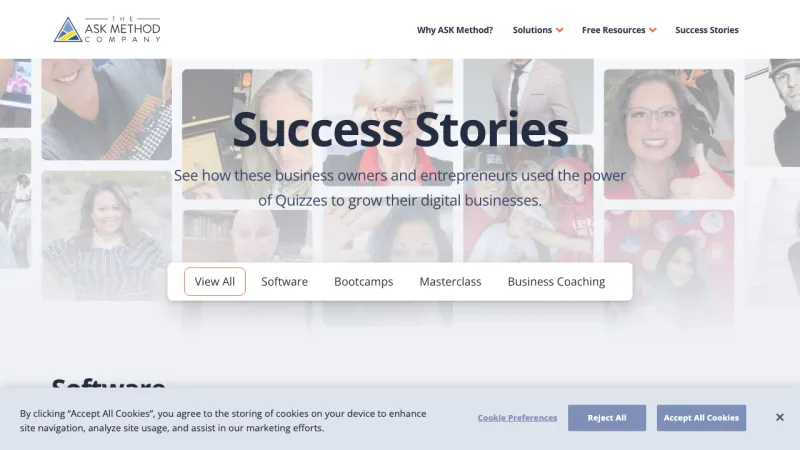 ASK Method Success Stories Page