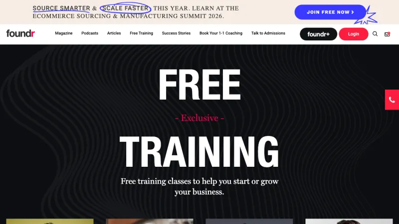 Foundr Slide In CTA